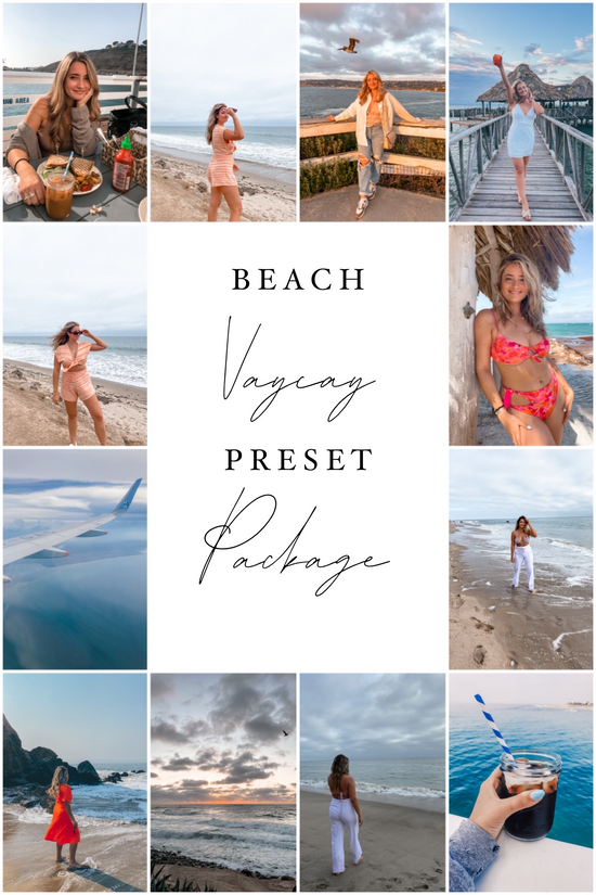 Beach Vacay Preset Package