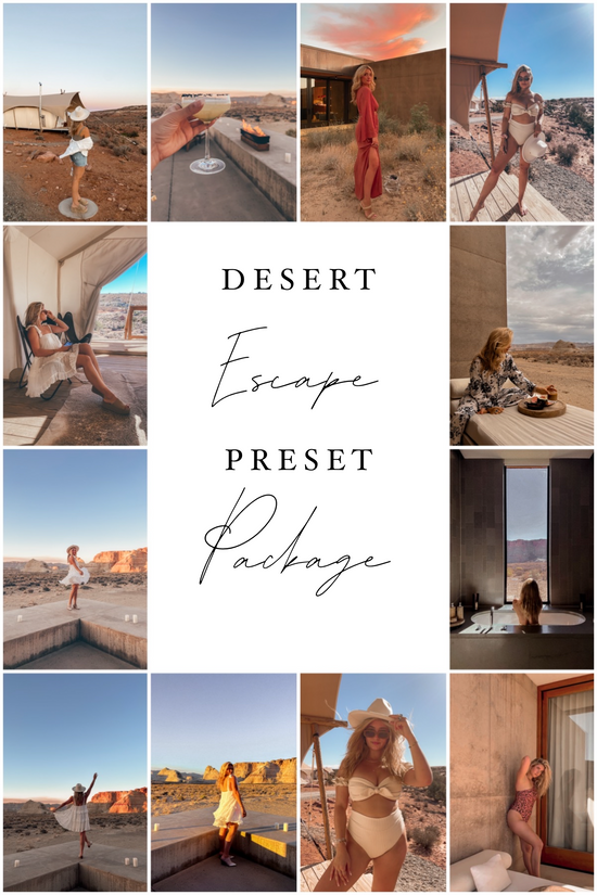 Desert Escape Preset Package