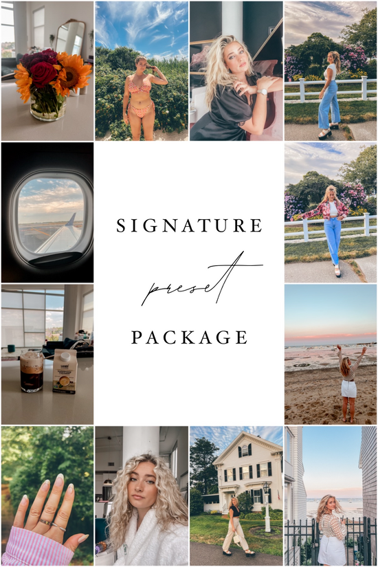 Signature Lightroom Preset Package